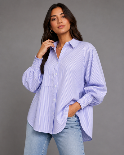 Bubble Pocket Button Down