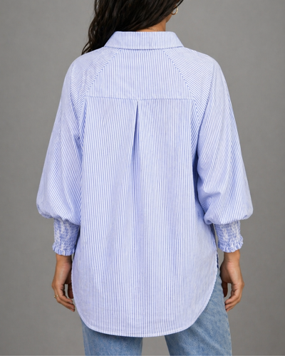 Bubble Pocket Button Down