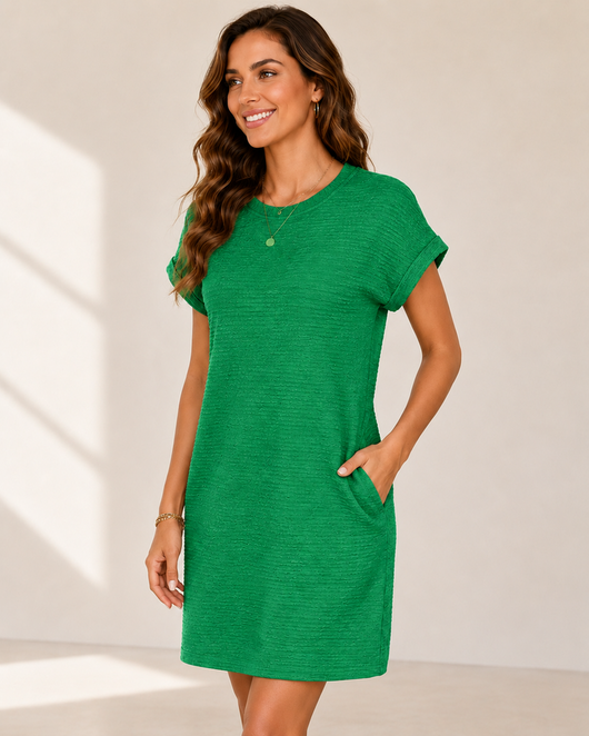 Ellie Pocket Tee Dress