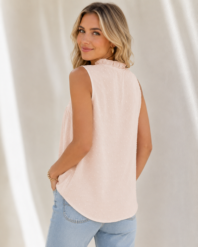 Livia Swiss Dot Blouse
